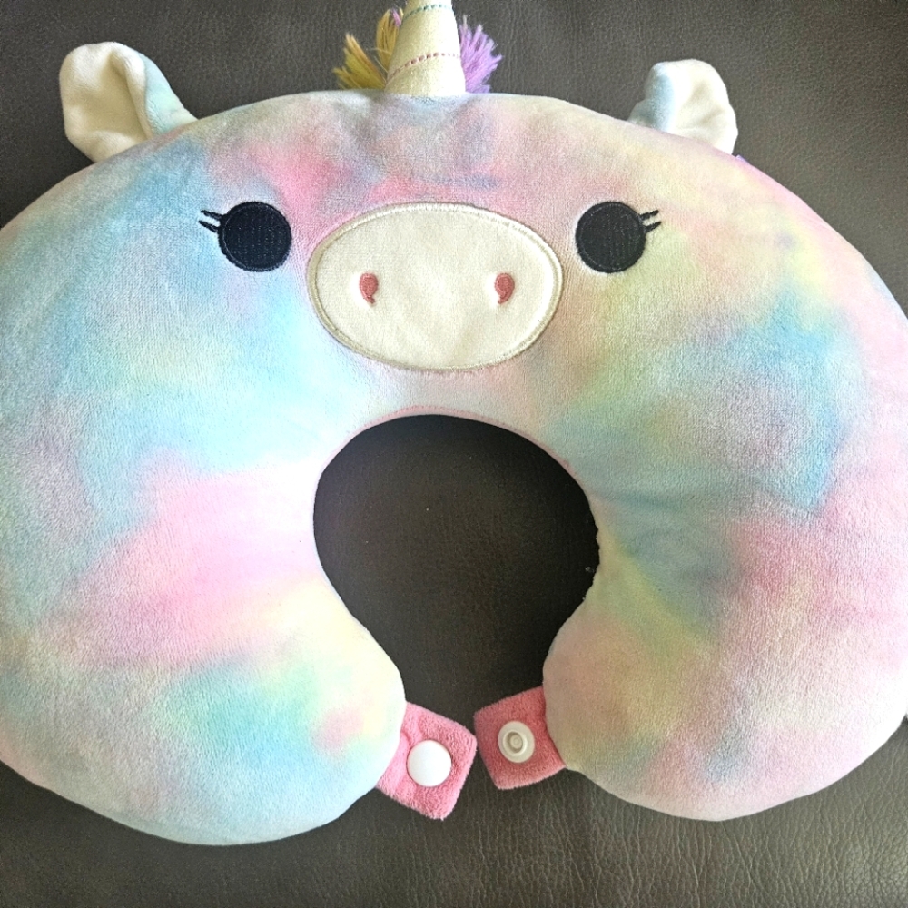 Colorful Unicorn Kids Neck Pillow